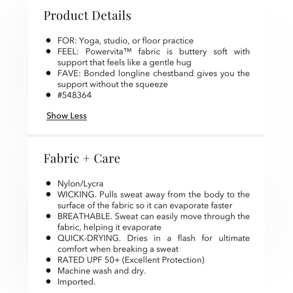 Athleta Warrior Longline Bra - Picture 7 of 7